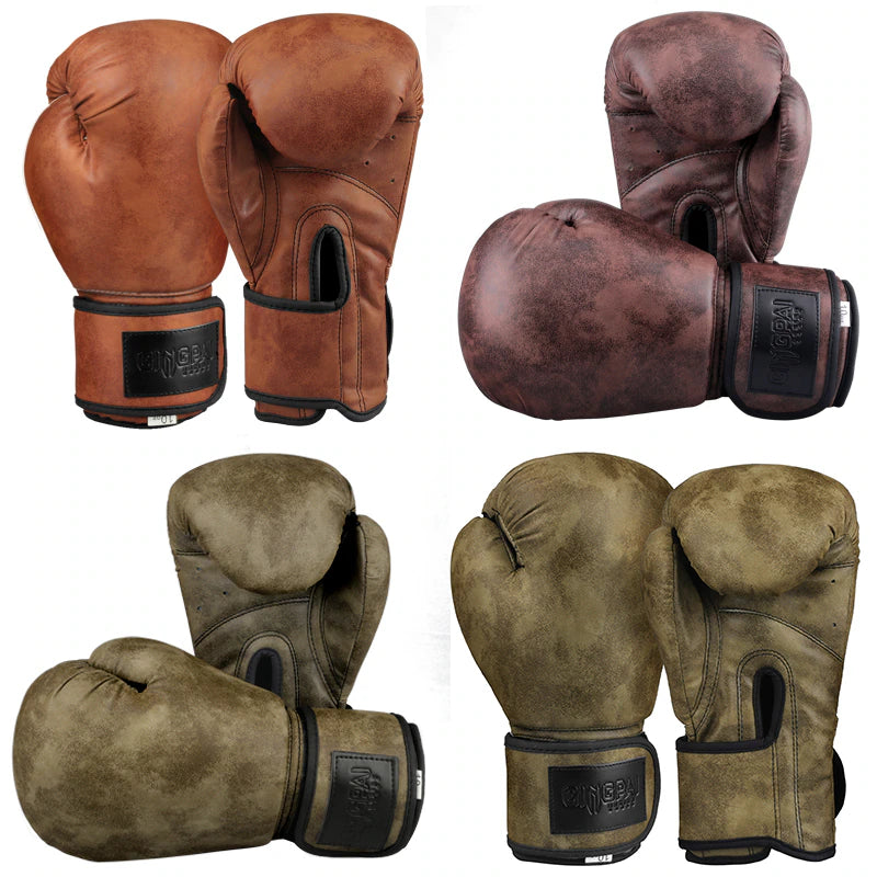 Vintage Leather Boxing Gloves