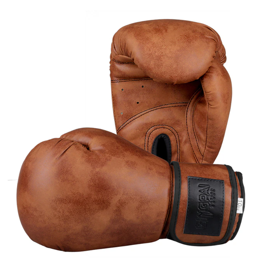 Vintage Leather Boxing Gloves